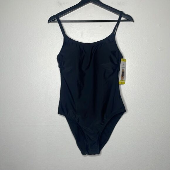 Hurley Womens Size Small One Piece Swimsuit Black - Picture 4 of 8